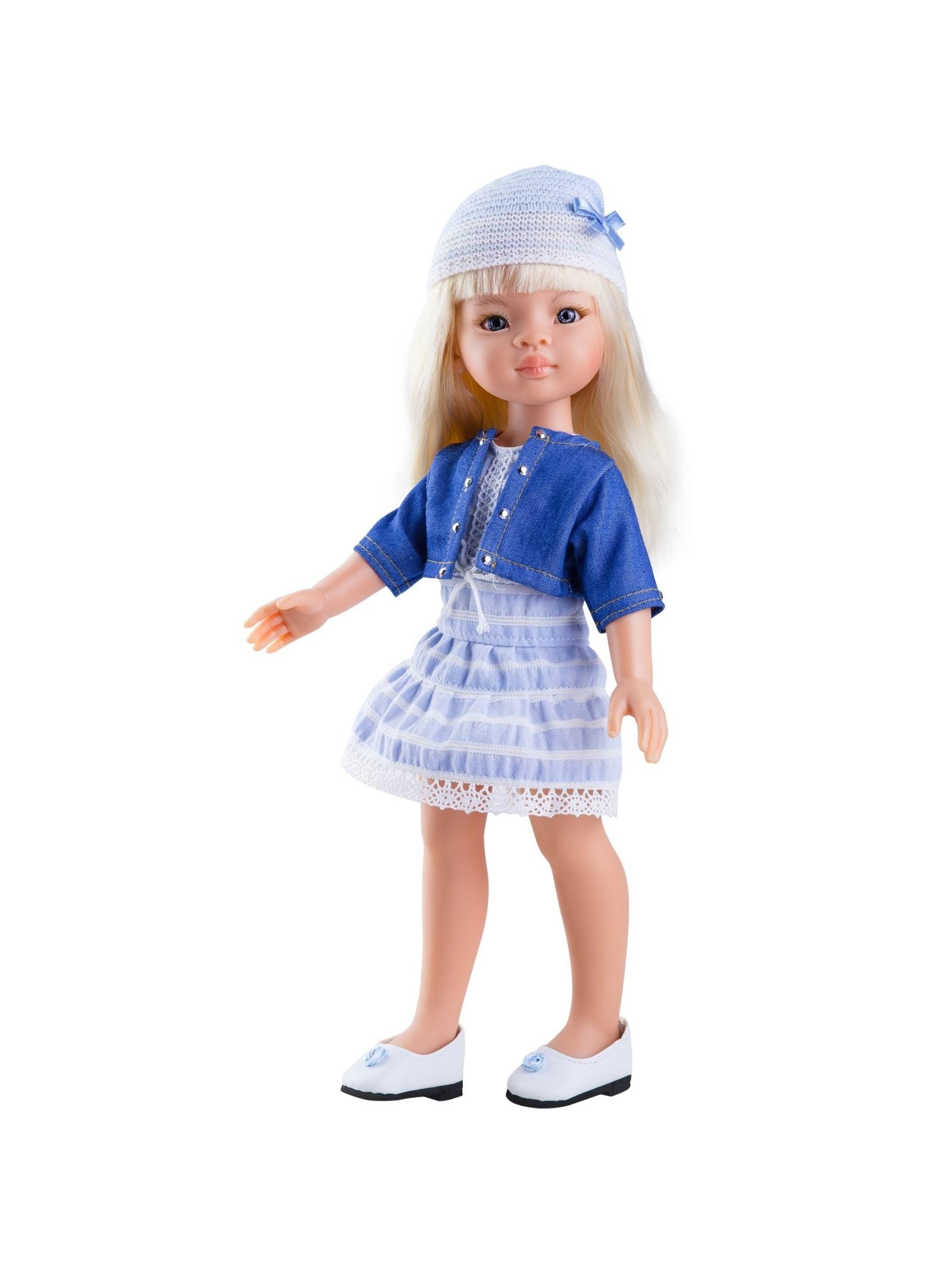 Лялька Маніка в блакитному Paola Reina 04406