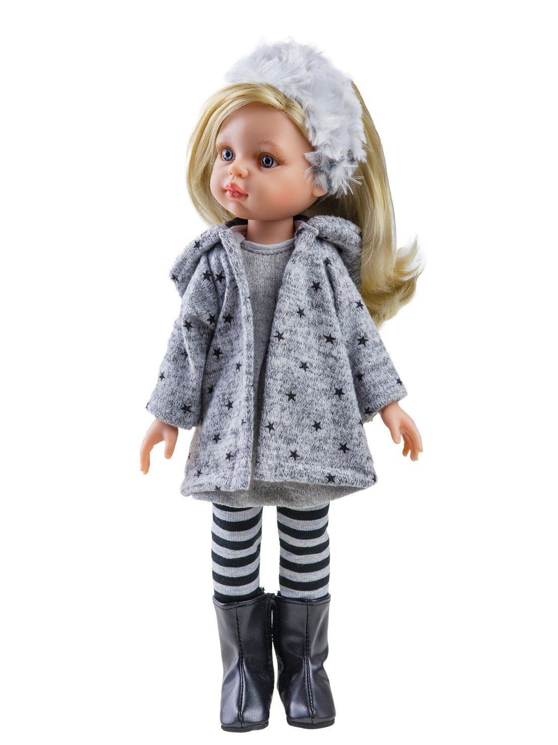 Лялька Клаудіа в сірому Paola Reina 04410