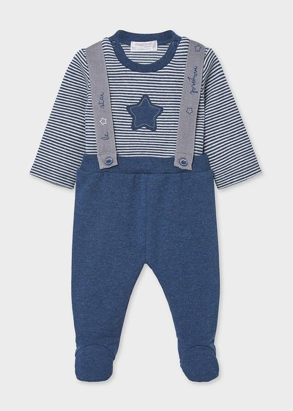 Комплект для хлопчика повзунки,кофтинка,підтяжки Mayoral