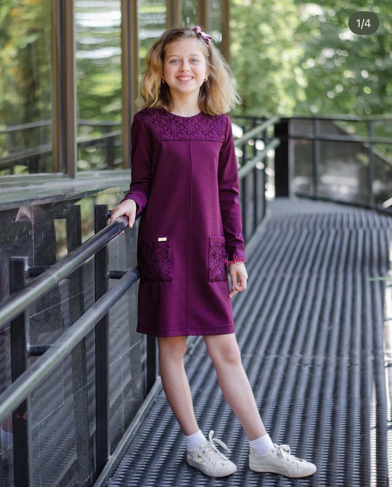 Сукня Корделія бордо ПЛ-72803б