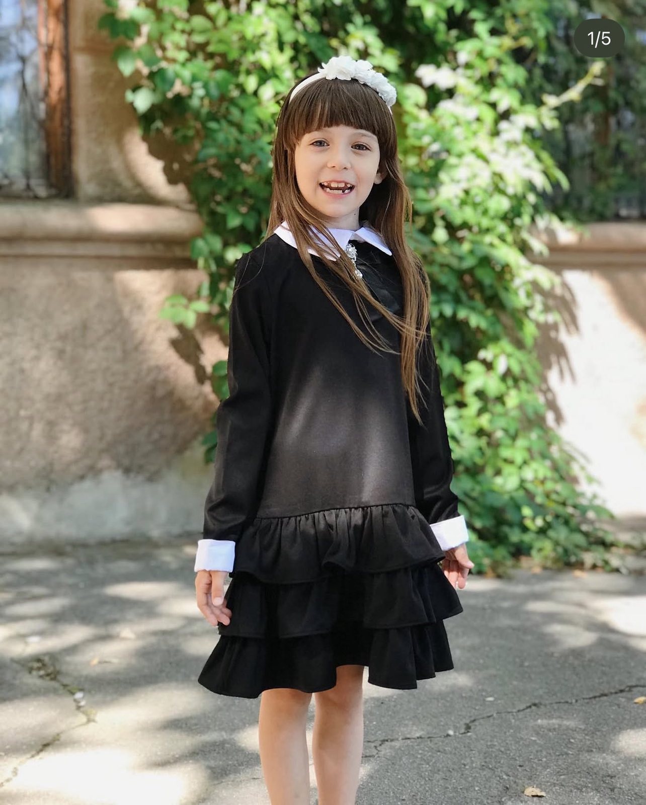 Сукня для дівчинки чорна 184174Ач