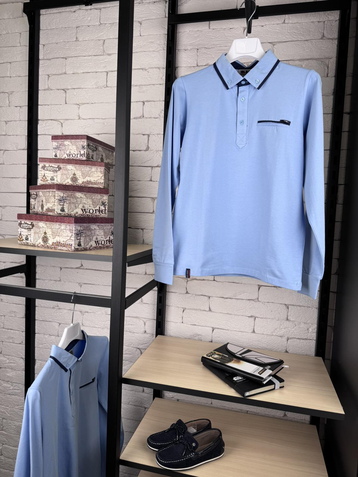 Сорочка-поло трикотаж 1723-2-3