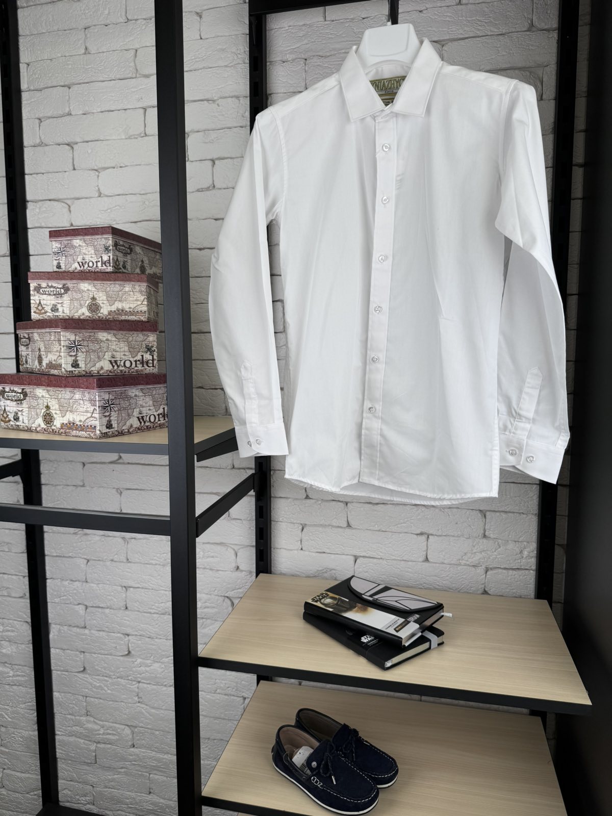 Сорочка біла д/р 2000Slim-1