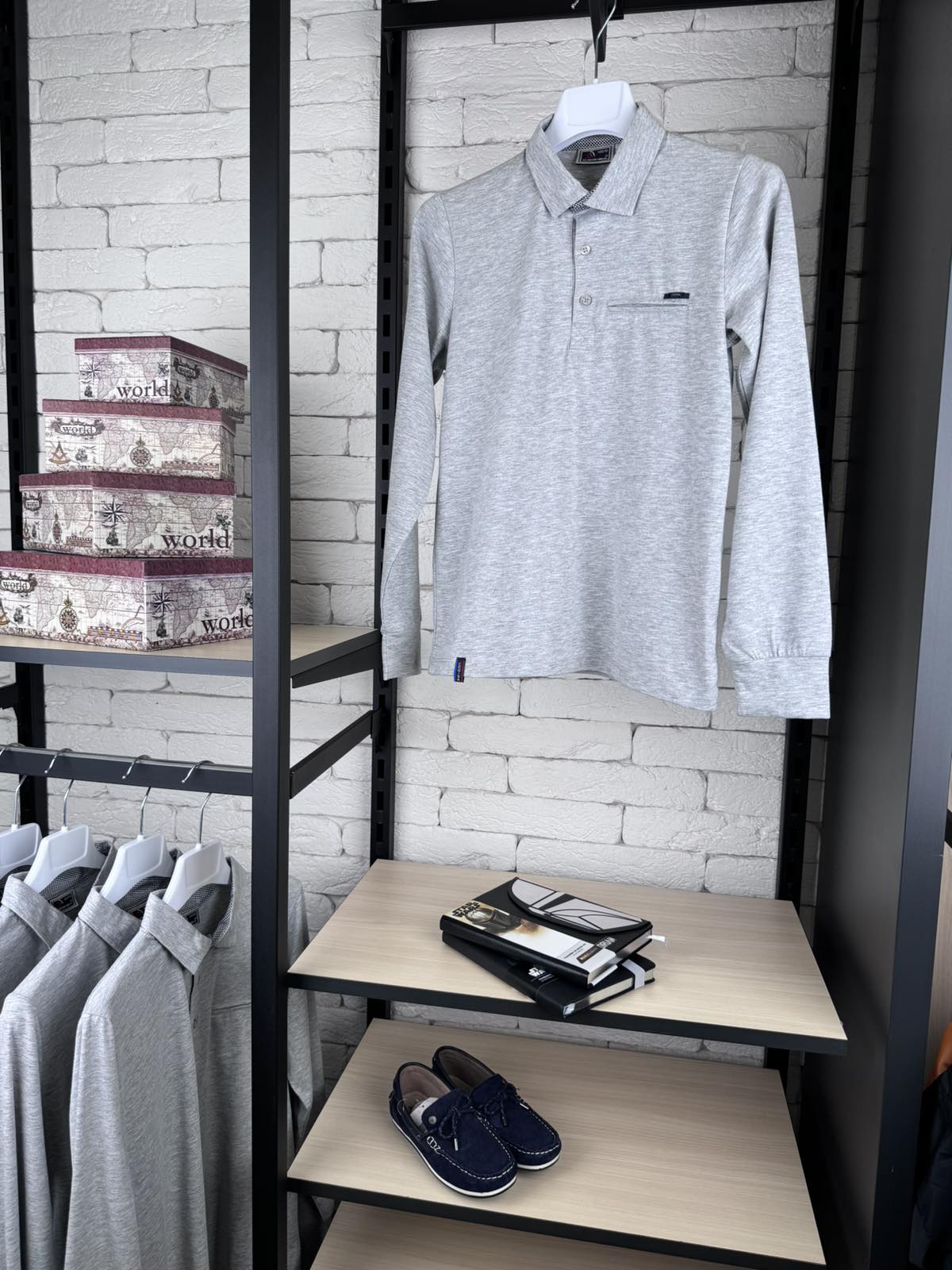 Сорочка-поло трикотаж 7673-2-3-6-7-8-9