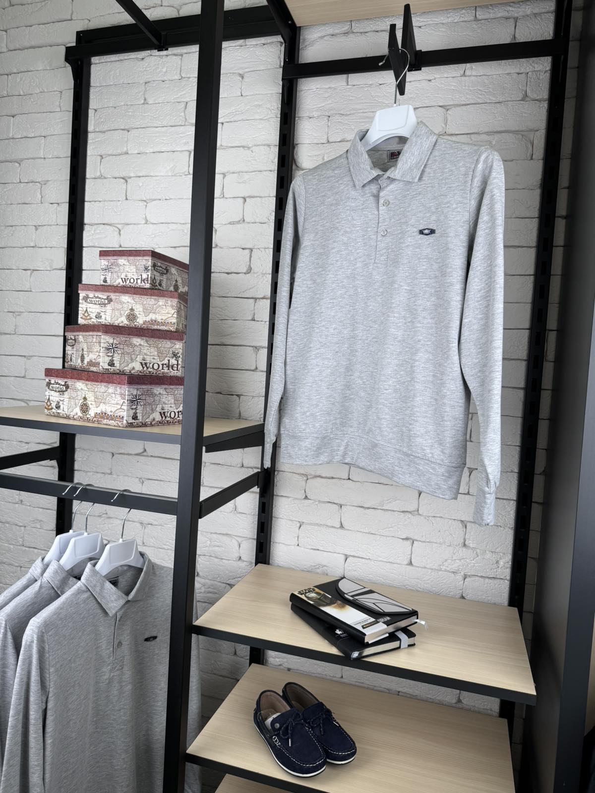 Сорочка-поло трикотаж 7675-7676