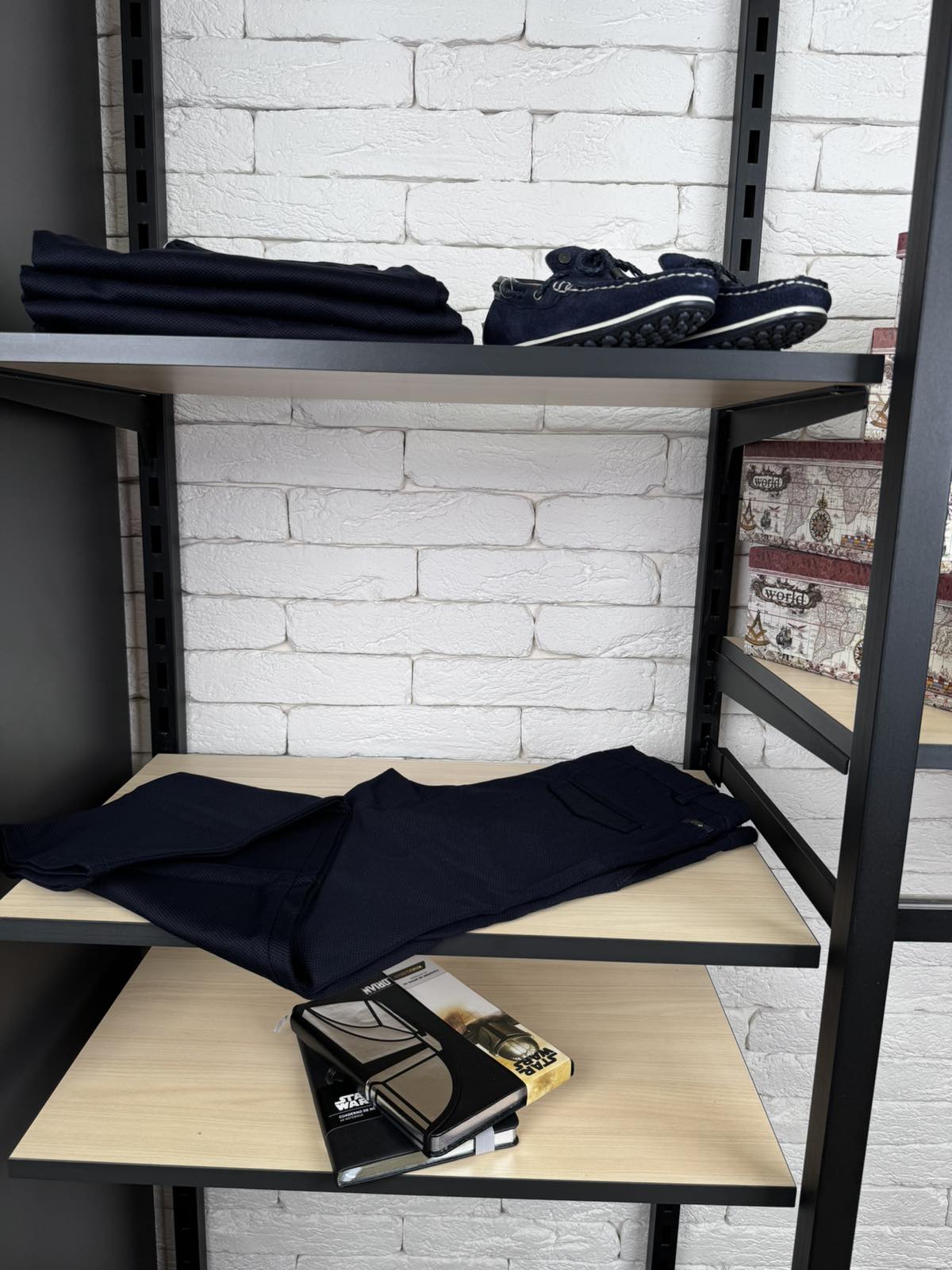 Брюки для хлопчика сині 00105-6-7-1с