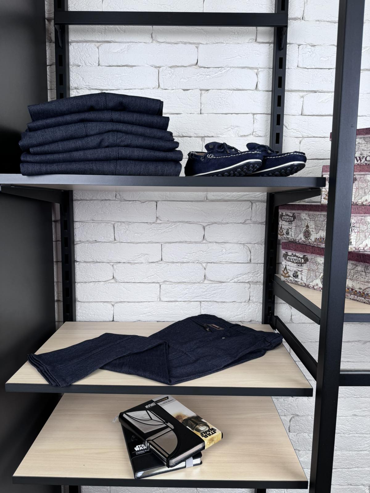 Брюки для хлопчика сині 00130-1-2-1с