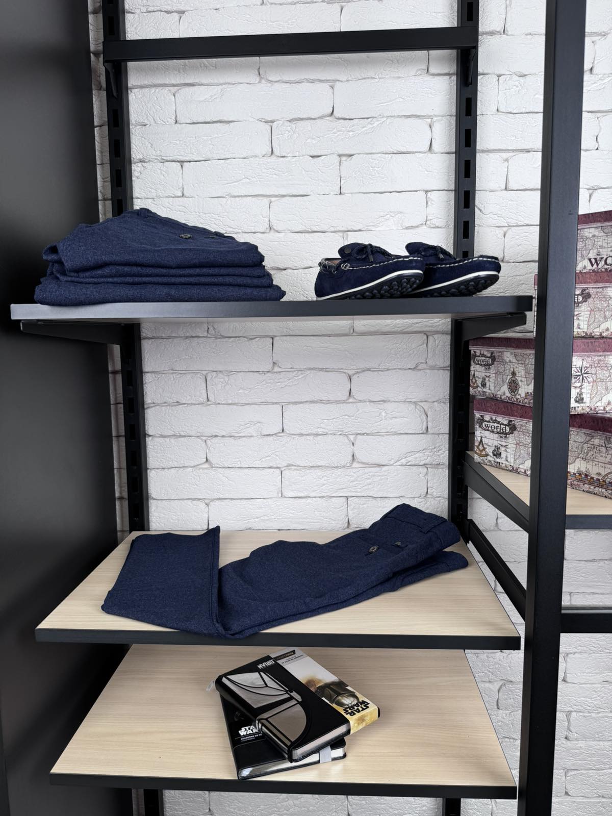 Брюки для хлопчика сині 00170-1-2-1с