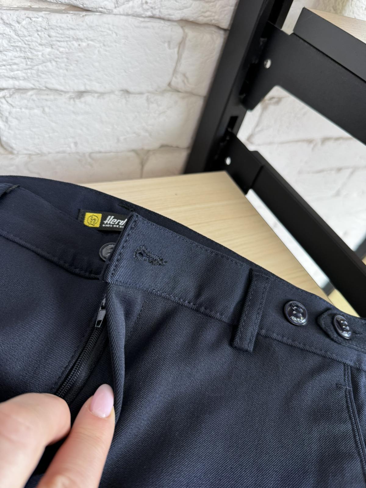 Брюки для хлопчика сині 00192-1с