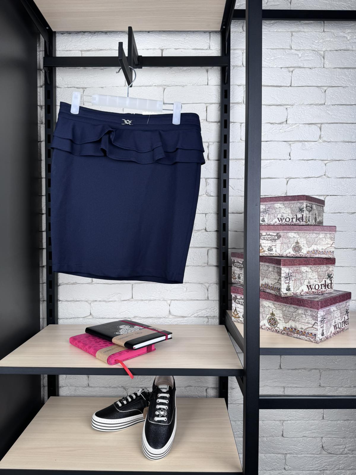 Спідниця для дівчинки синя 10147-1bl