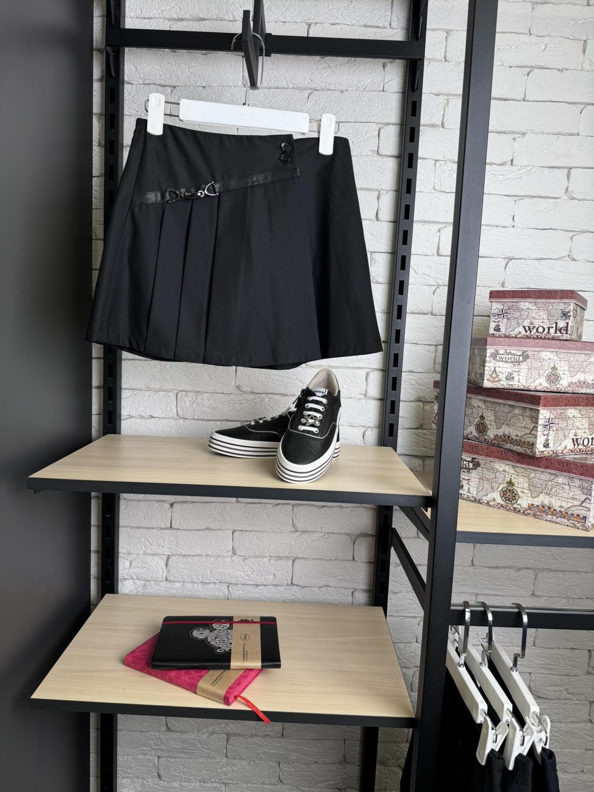 Спідниця для дівчинки чорна 11071232