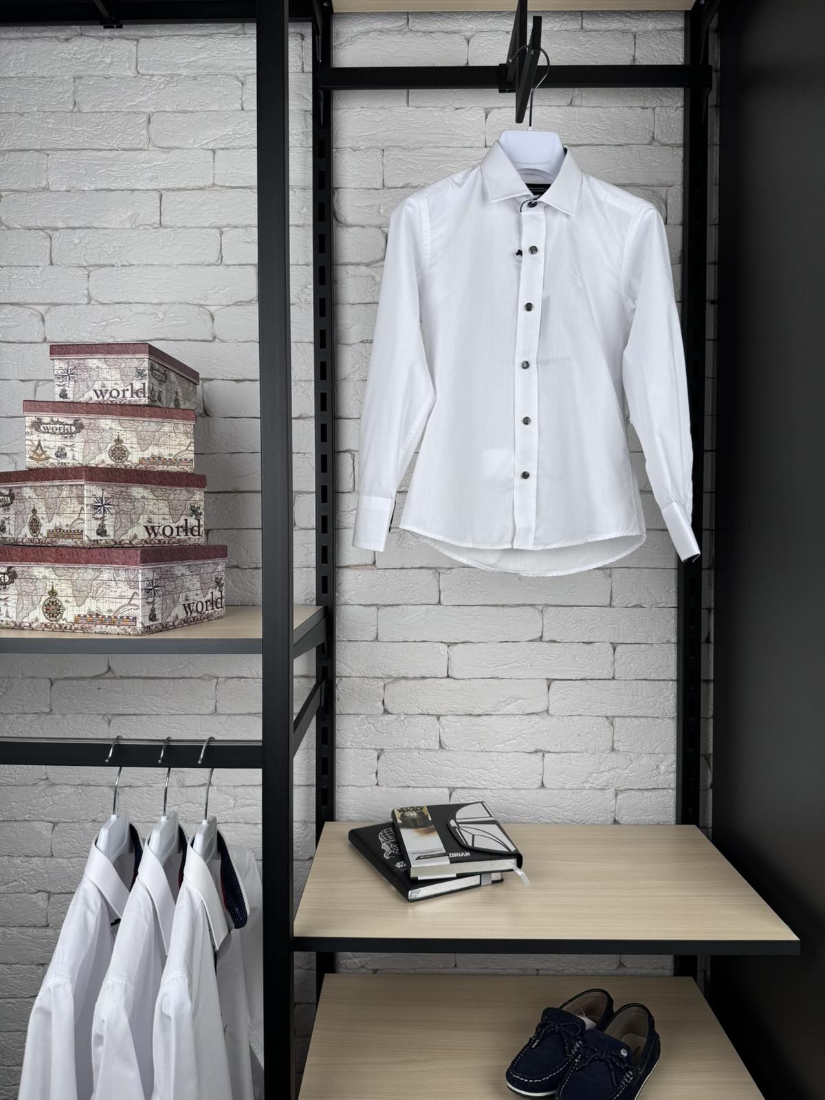 Сорочка біла д/р 1237-1