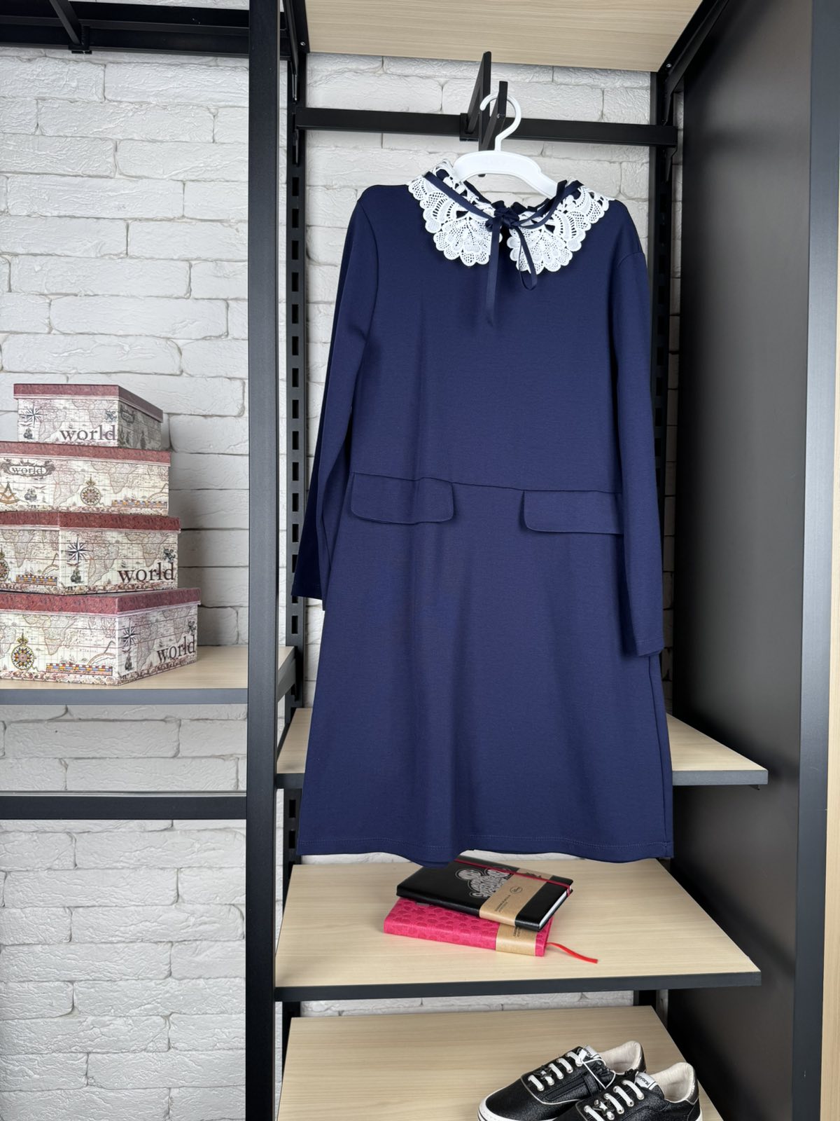 Сукня для дівчинки синя 18012