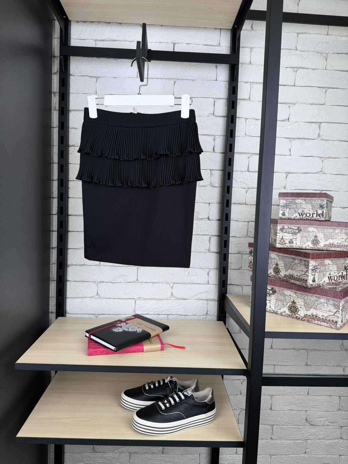 Спідниця для дівчинки чорна 182680-1