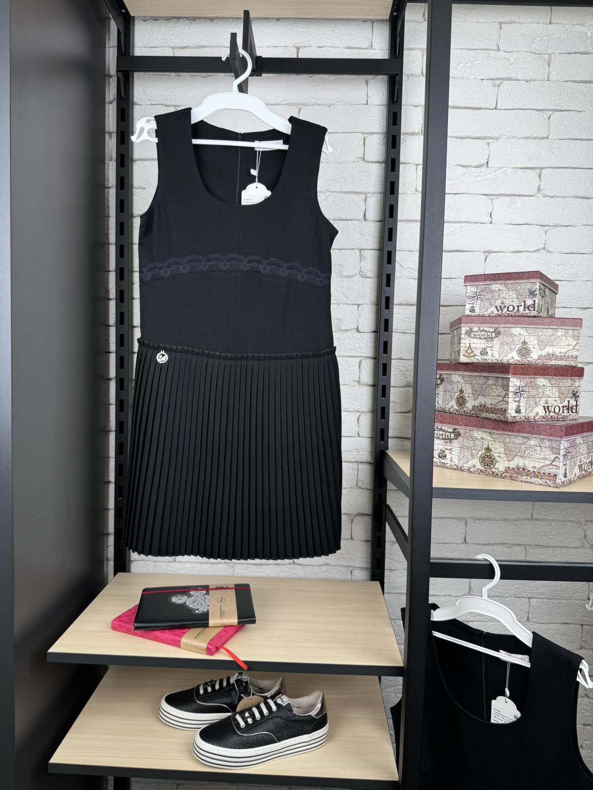 Сарафан для дівчинки чорний 184336ч