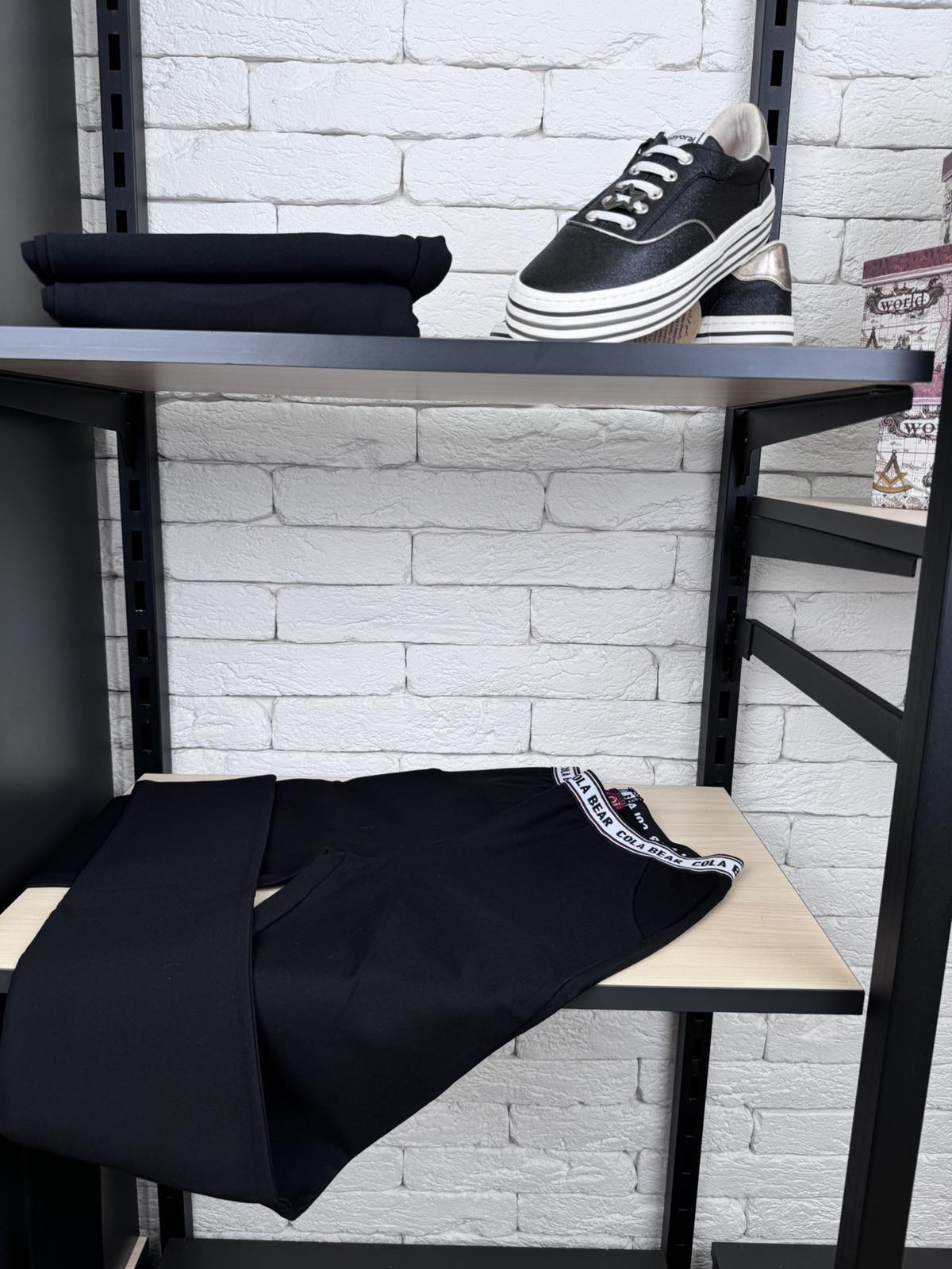 Брюки для дівчинки чорні 185088-1ч