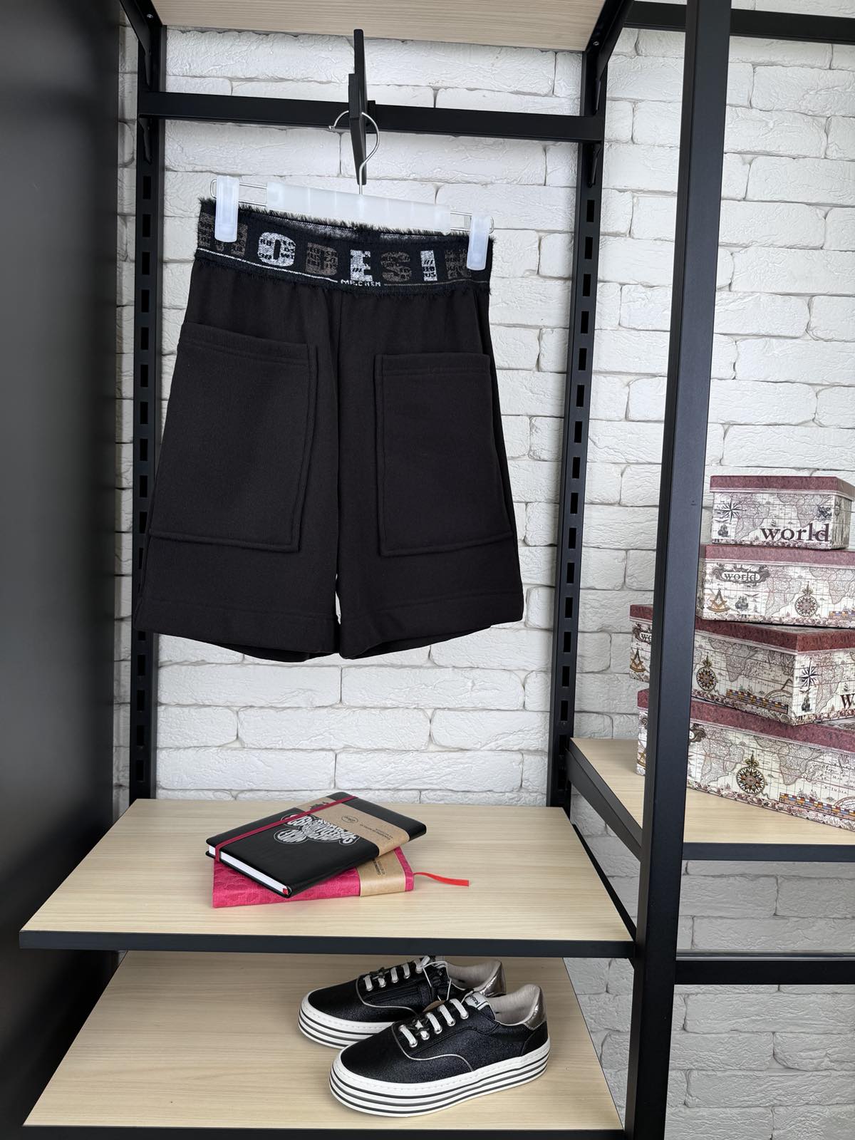 Шорти для дівчинки чорні 185449-1