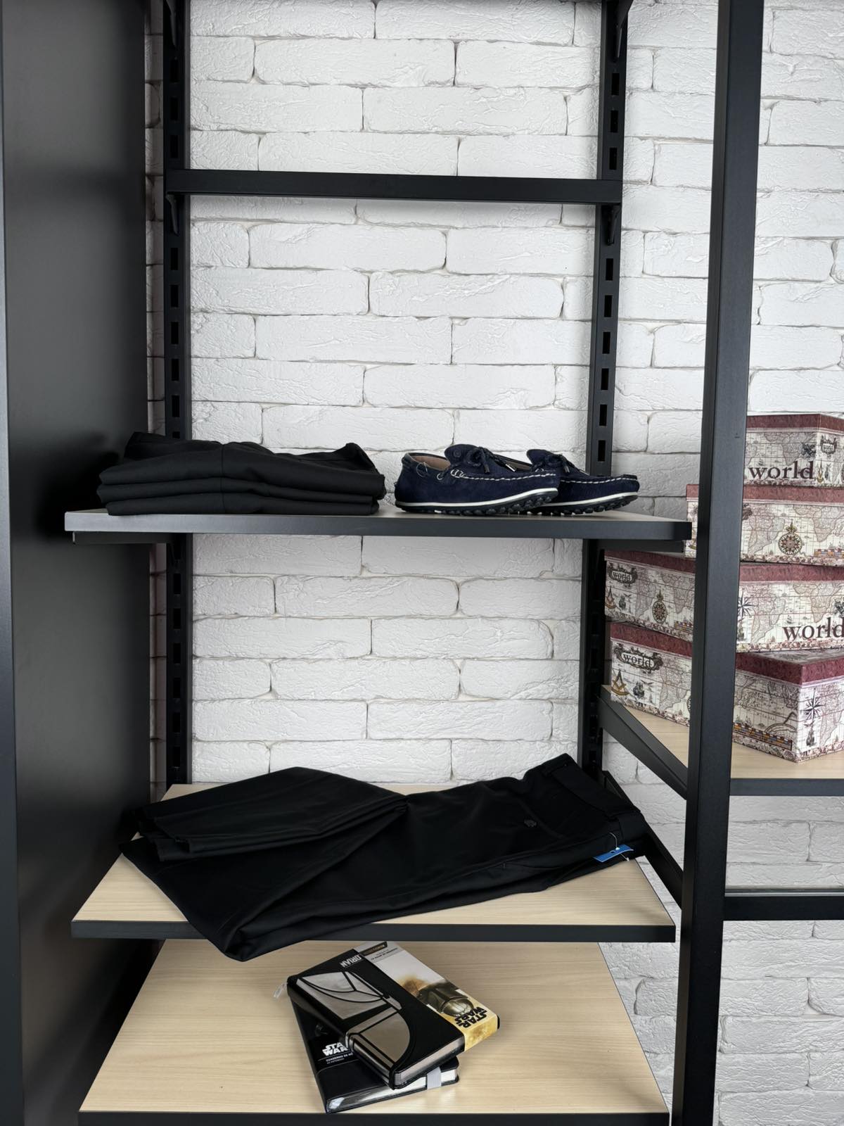 Брюки для хлопчика чорні 1907-1551