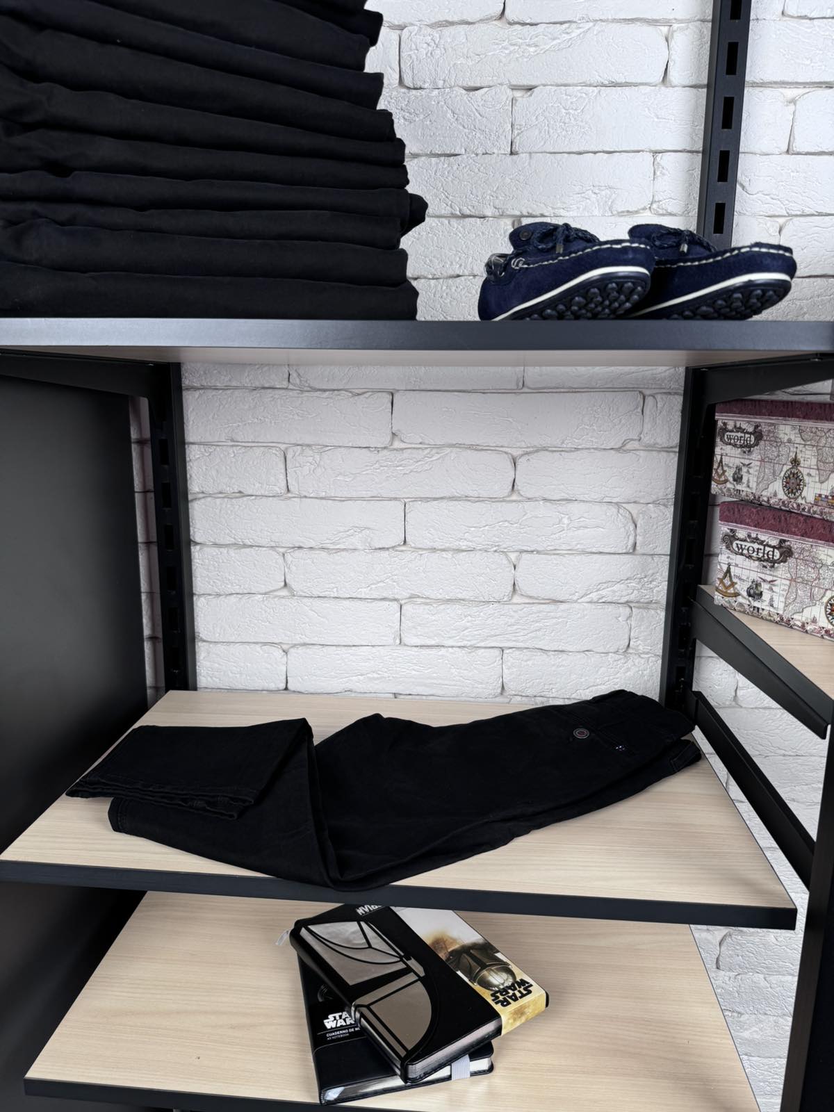 Брюки для хлопчика чорні 1907-1556