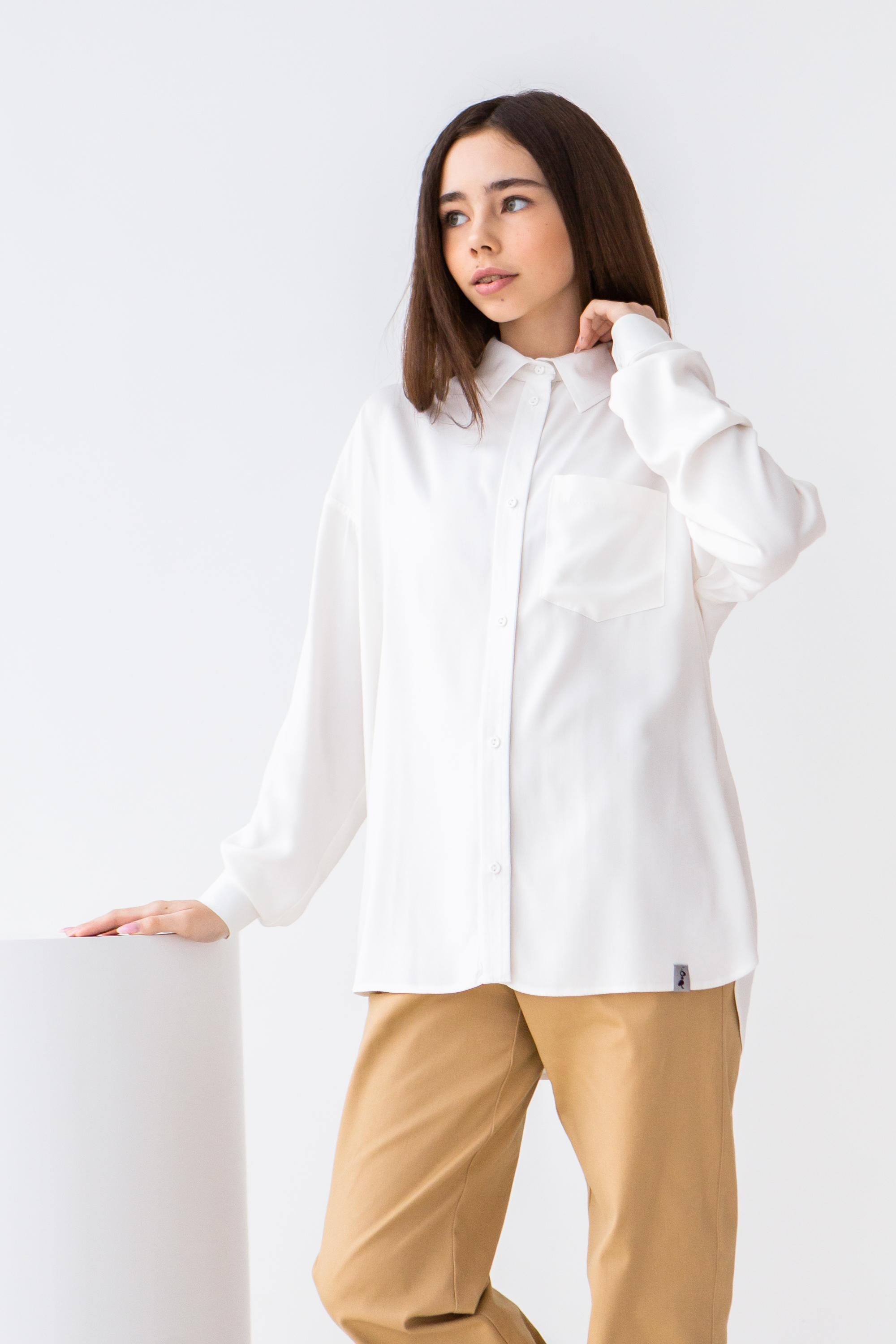 Блуза для дівчинки Лорен молочний 23101