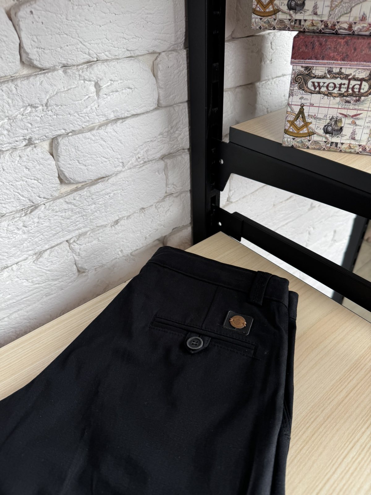 Брюки для хлопчика чорні 319-2-2ч