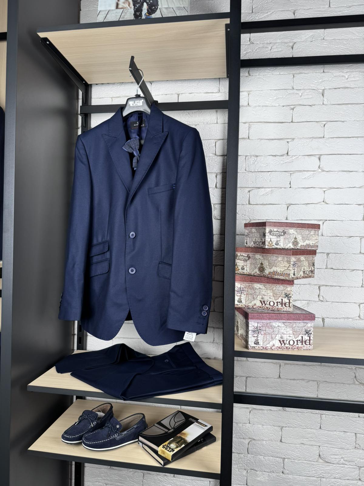 Костюм для хлопчика синій 389-1с