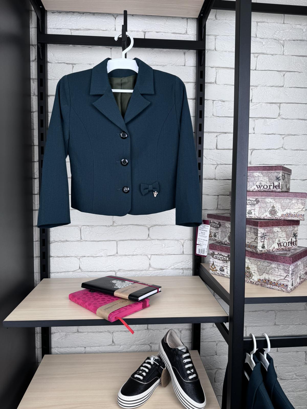 Жакет для дівчинки зелений 622-1135