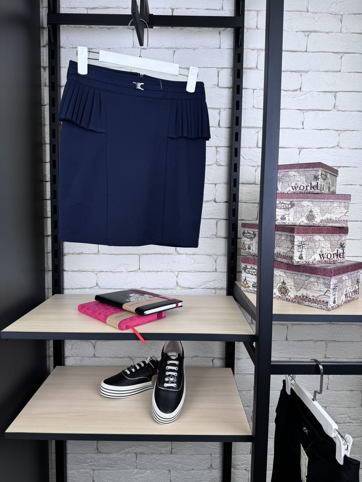 Спідниця для дівчинки синя 9768-1