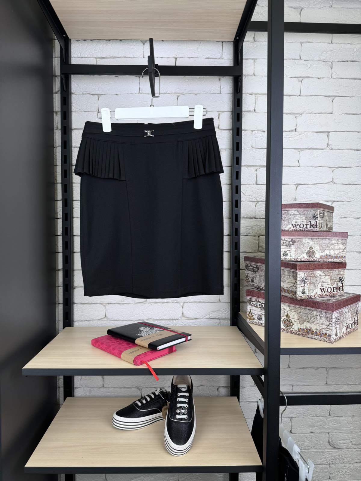 Спідниця для дівчинки чорна 9768-1bk