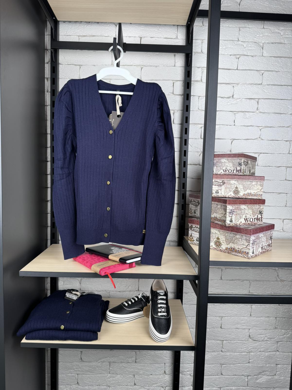 Кофта для дівчинки синя Manila Grace, Італія, MG492bl