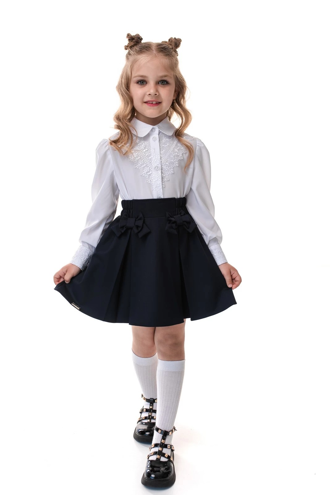 Спідниця для дівчинки Крістен синя SK015-Y3F19bl