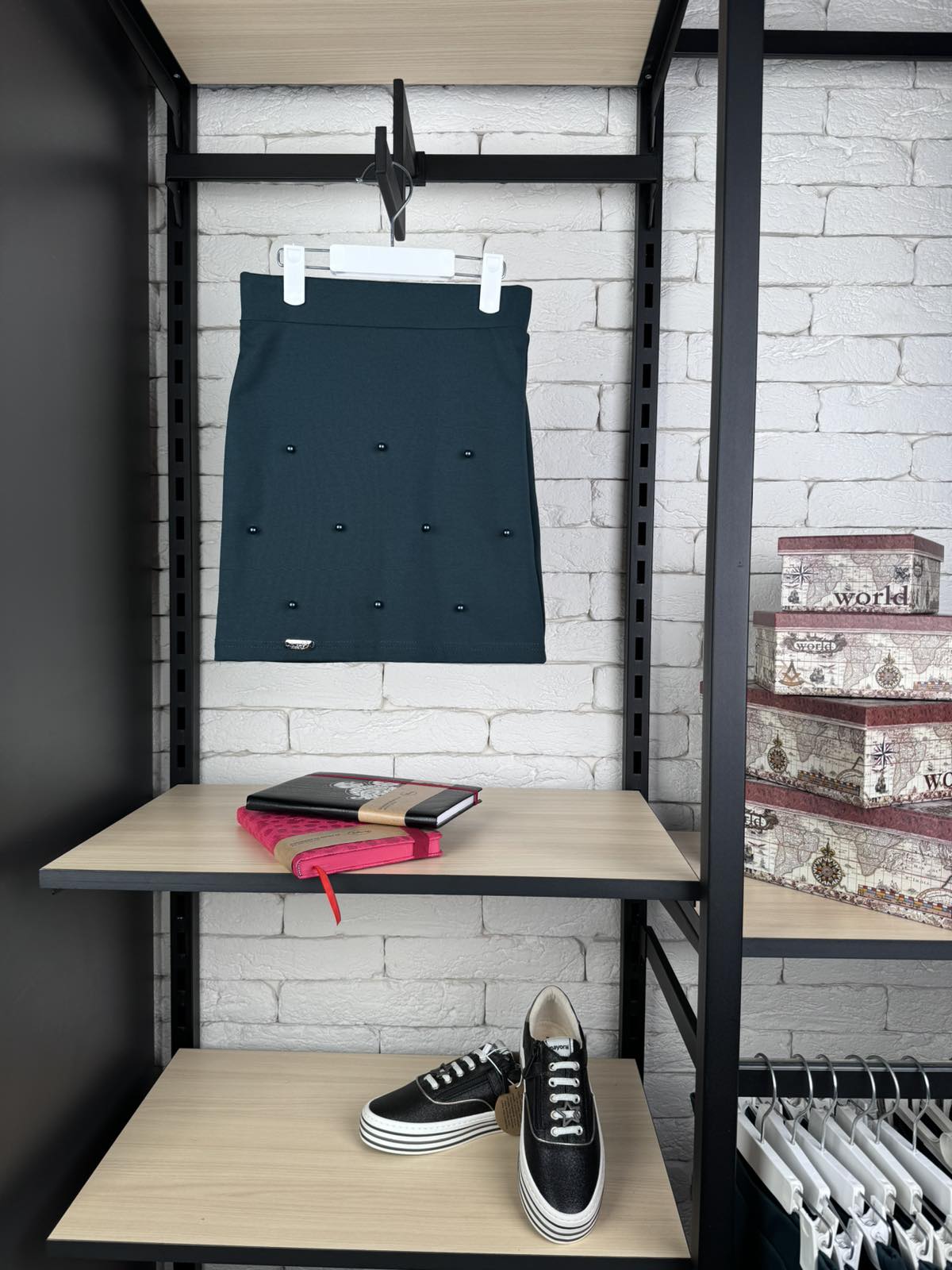 Спідниця для дівчинки зелена Фаріда ЮБ-7390з