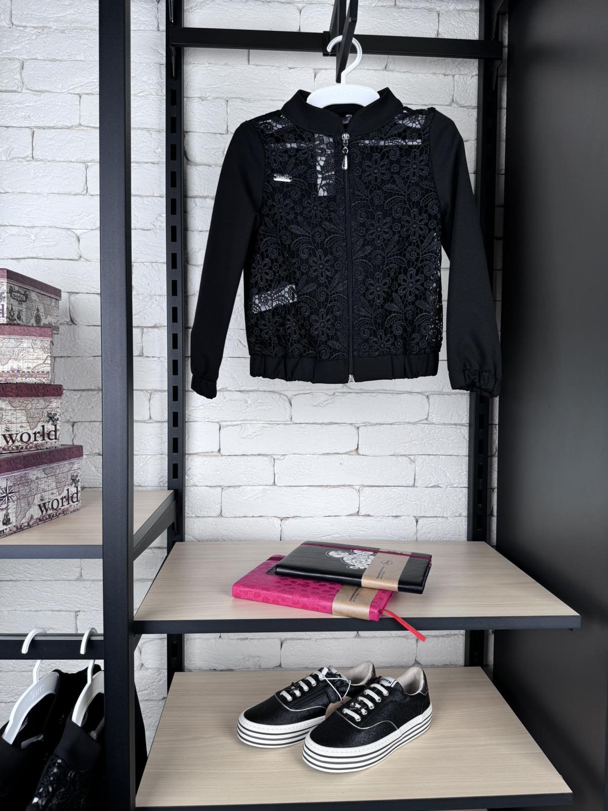 Жакет Невія чорний ЖК-37803ч