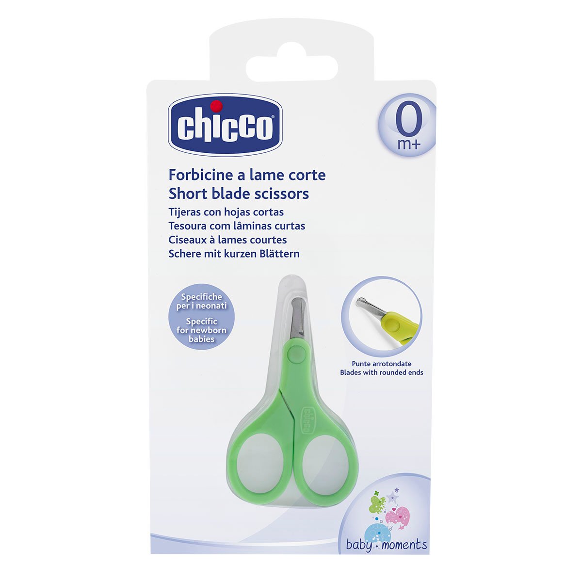 Щоденний догляд та здоров’я Ножички дитячі коротке лезо (0м+) Chicco 05913.00
