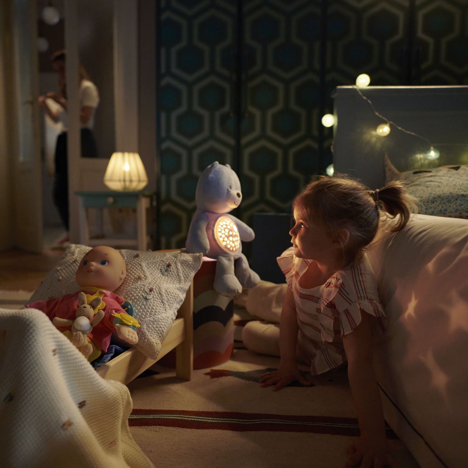 Іграшки для немовлят, розвиток й розваги Іграшка музична "Ведмежа" , рожева. Chicco 08015.10