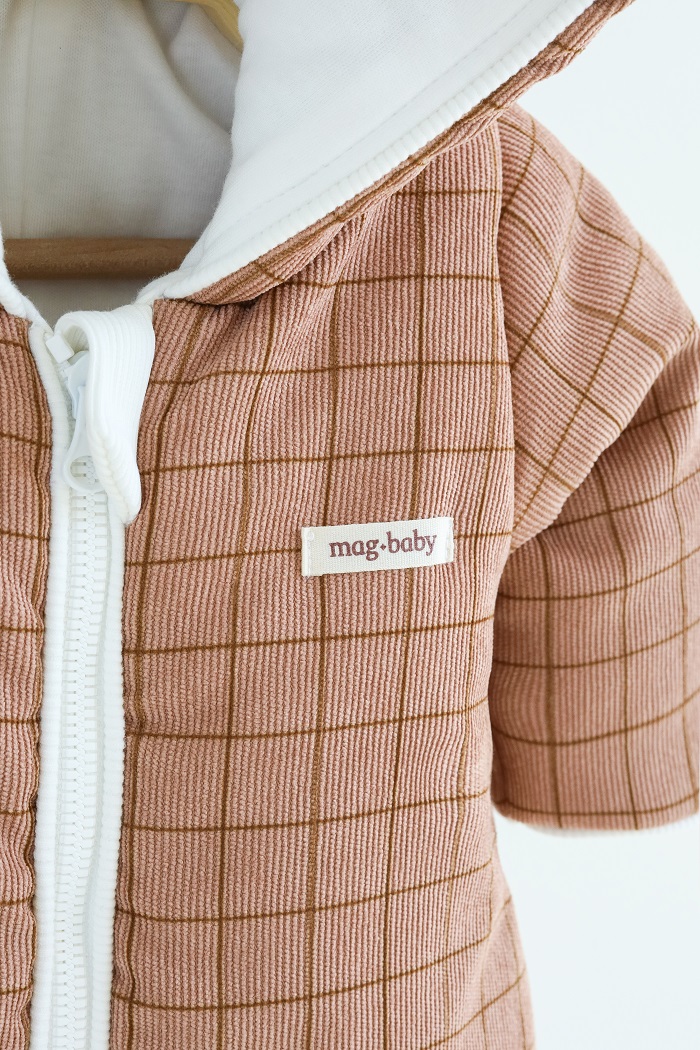 Верхній одяг. Демісезонний комбінезон "Wally", Коричневий Mag Baby 105024