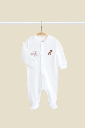 Чоловічок, повзунки. Комплект чоловічків "Abel", Молочний і жовтий Mag Baby 131730