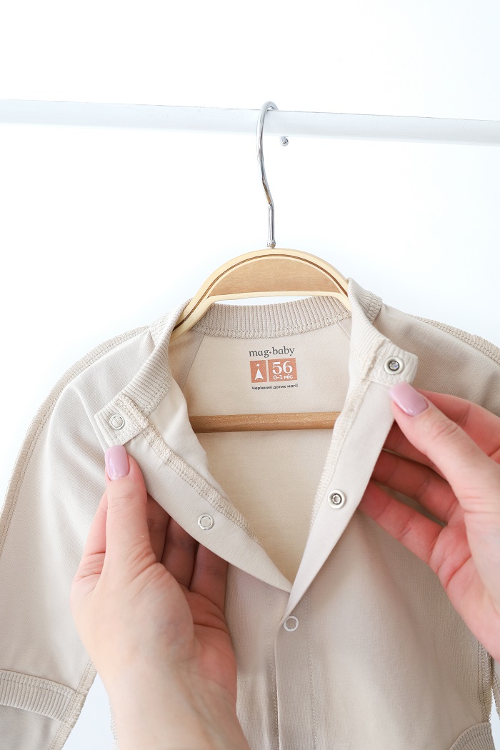 Боді і ромпери. Боді "Emeri", Слонова кістка Mag Baby 131784