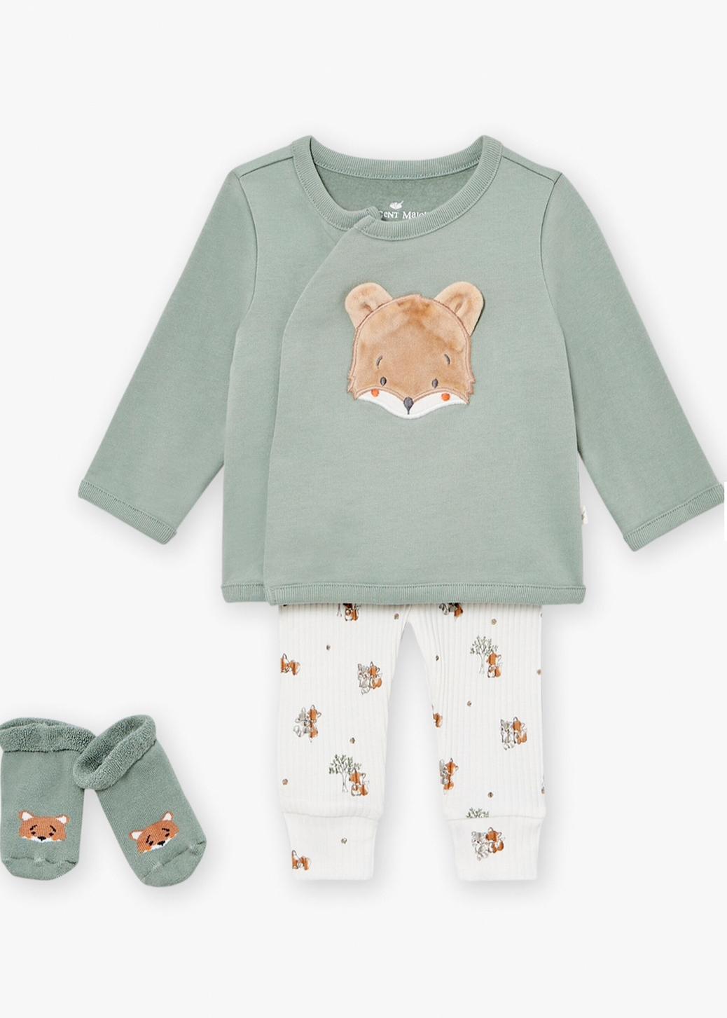 Комплекти. Комплект для немовля (кофта, штани, шкарпетки) Sergent Major 24H0CG11ENS