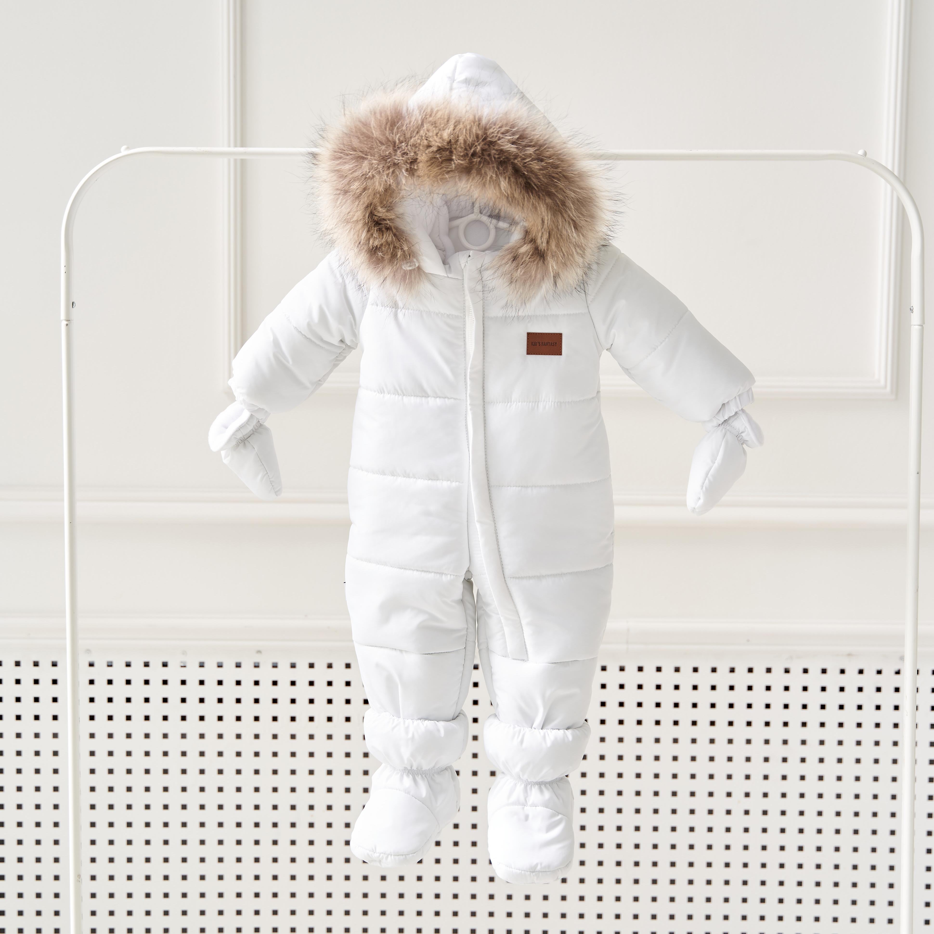 Верхній одяг. Комбінезон Северленд білий 10107-261024