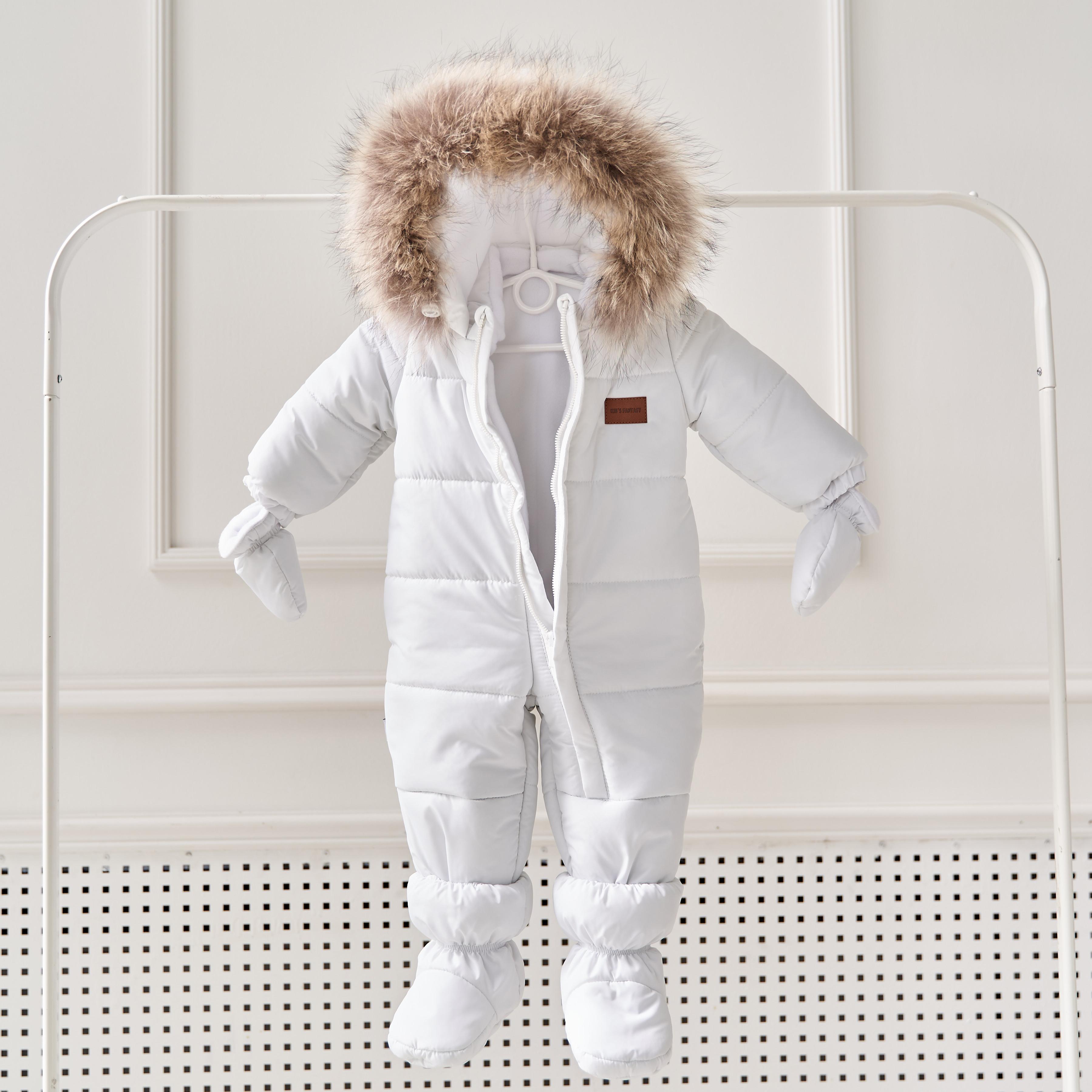 Верхній одяг. Комбінезон Северленд білий 10107-261024