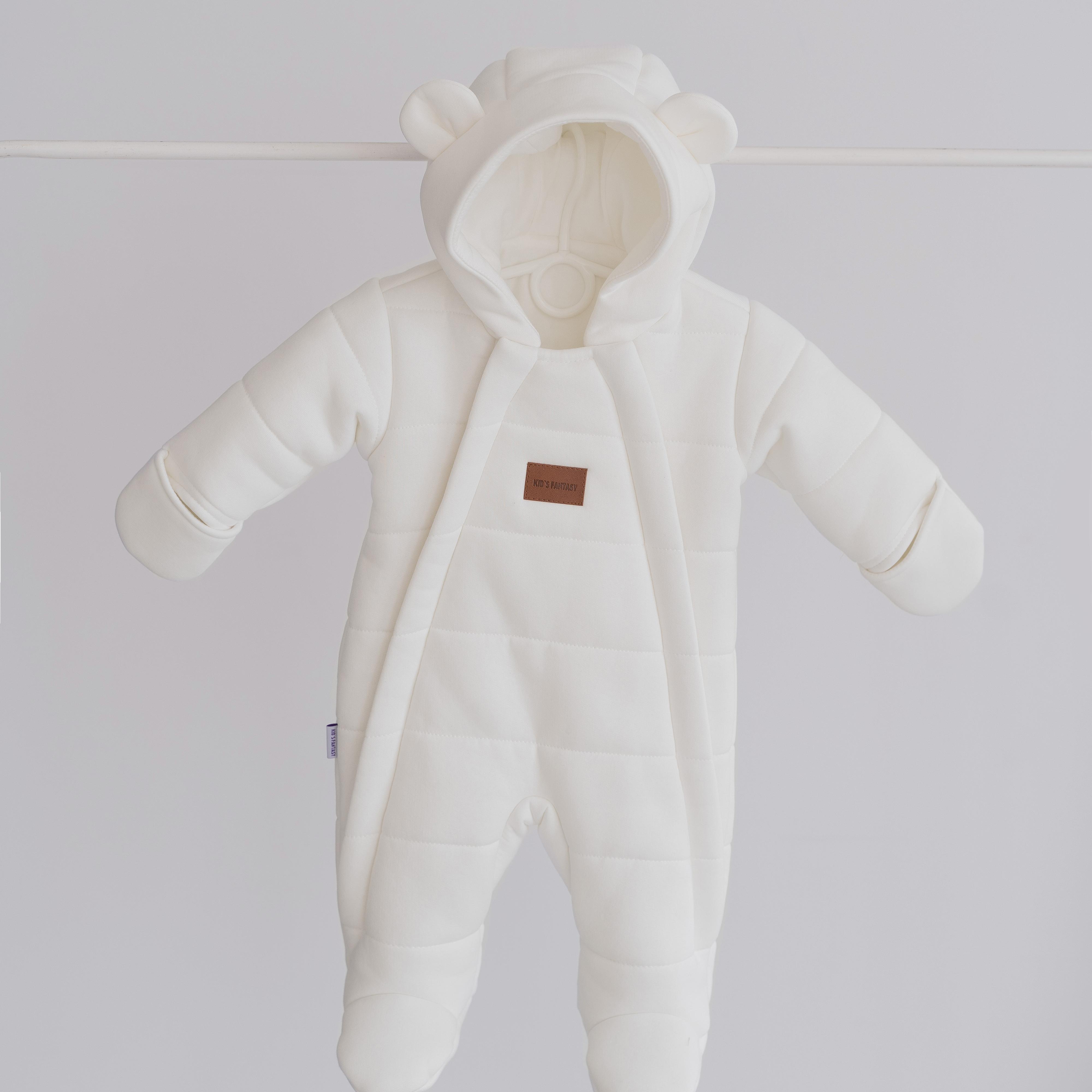 Верхній одяг. Комбінезон Mario білий 10142-261024