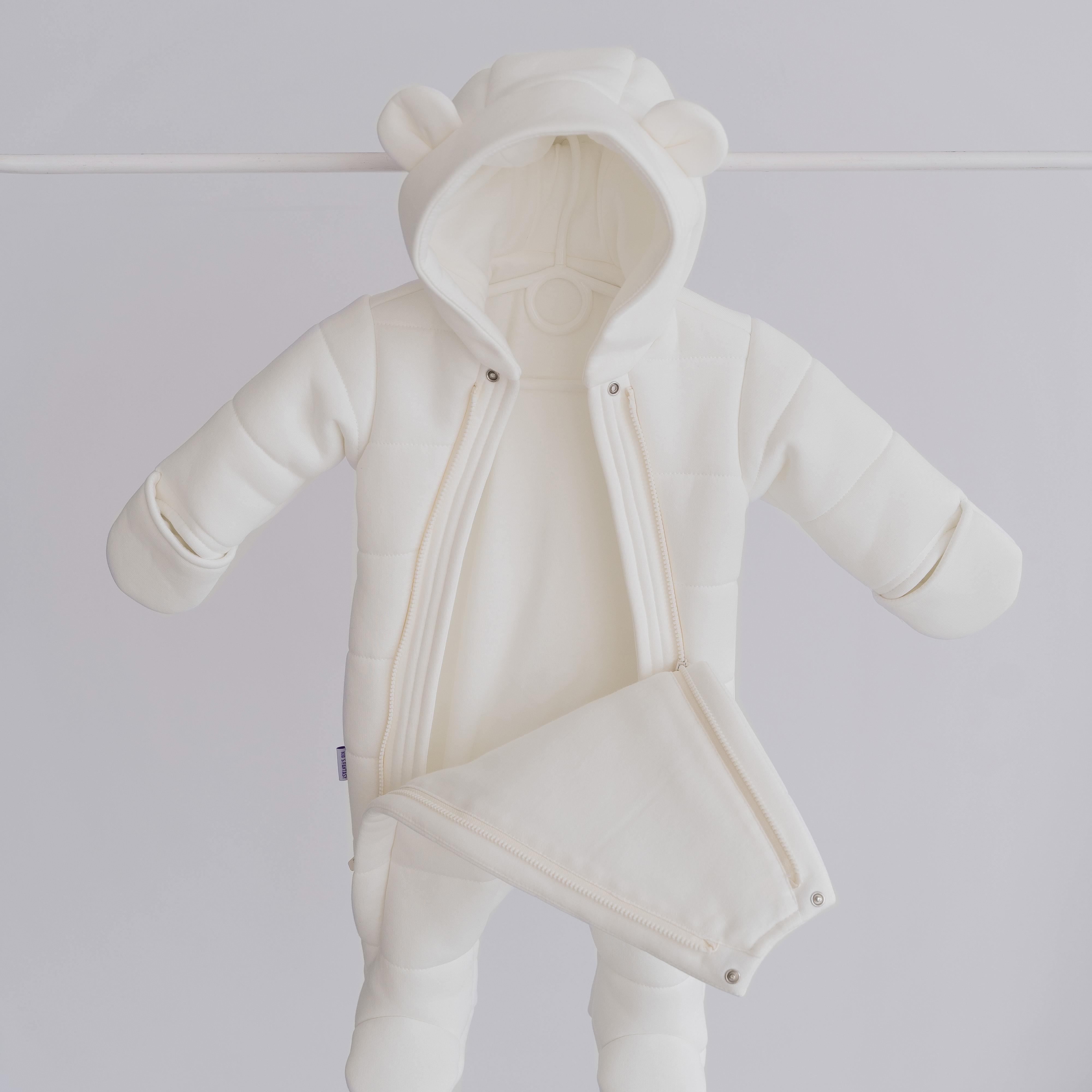 Верхній одяг. Комбінезон Mario білий 10142-261024