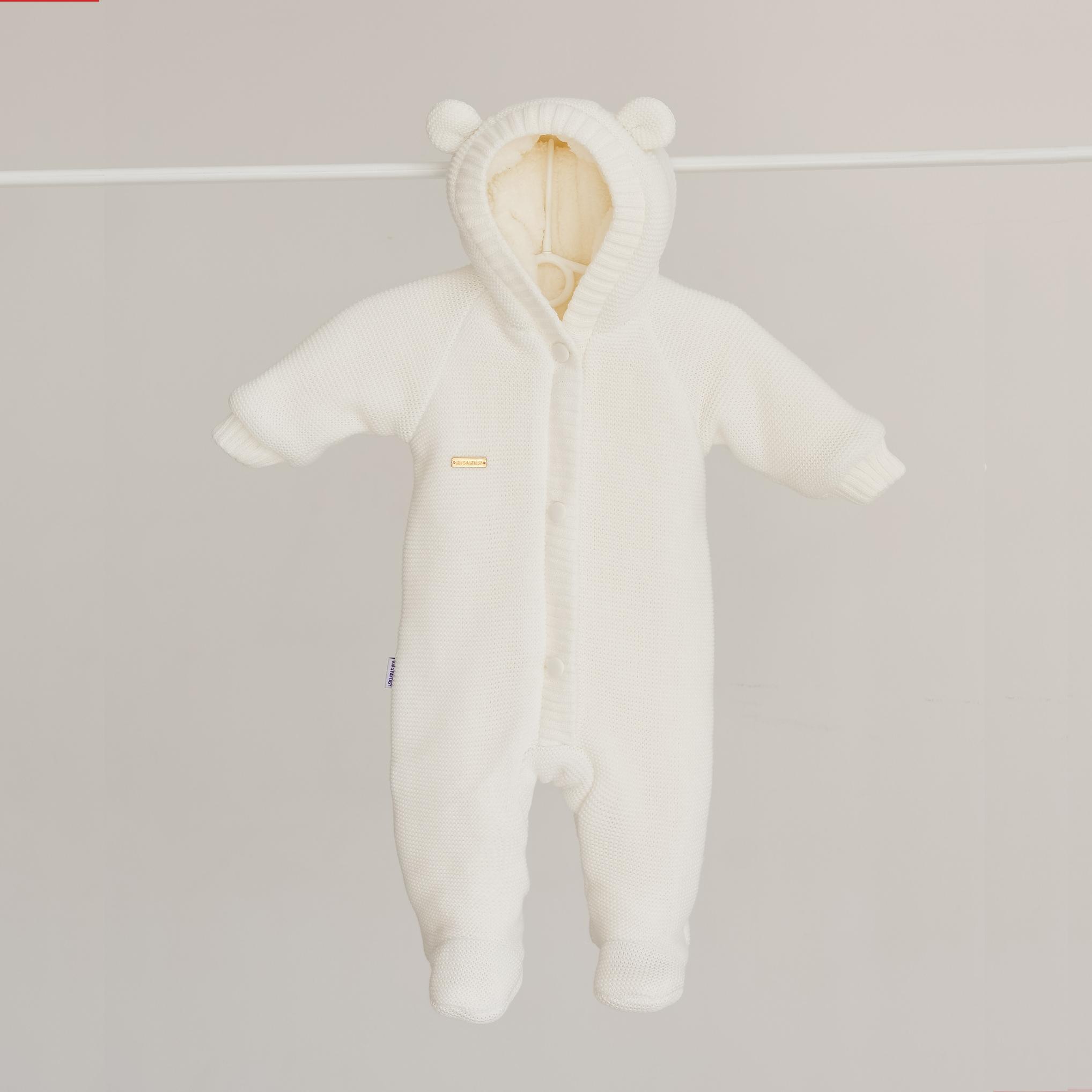 Верхній одяг. Комбінезон Ведмедик молочний 1081-261024