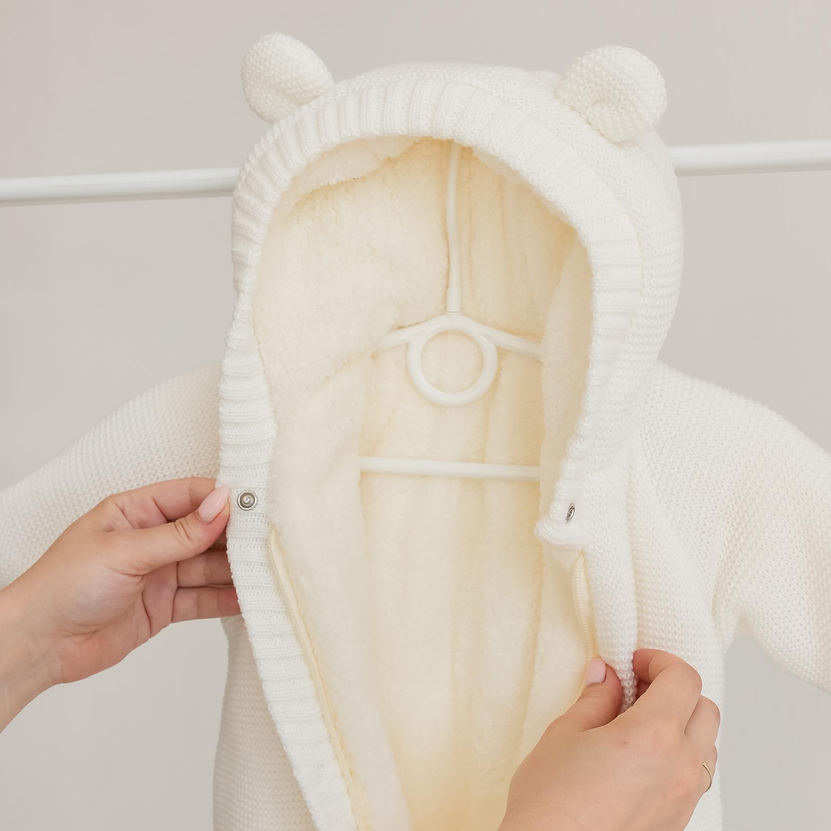 Верхній одяг. Комбінезон Ведмедик молочний 1081-261024