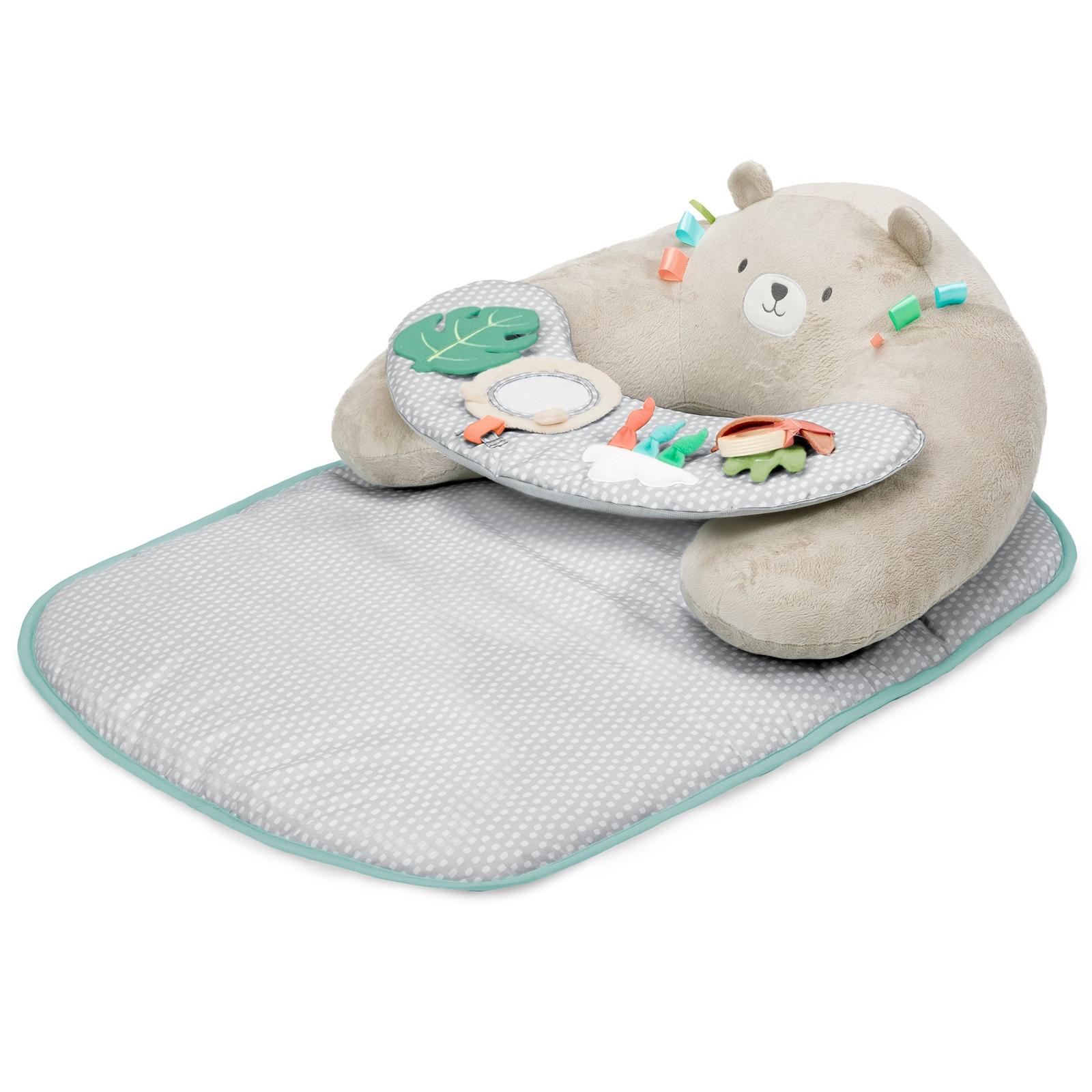 Іграшки для немовлят, розвиток й розваги. Килимок розвиваючий 4в1 "Cozy Prop Nate" Ingenuity 12629