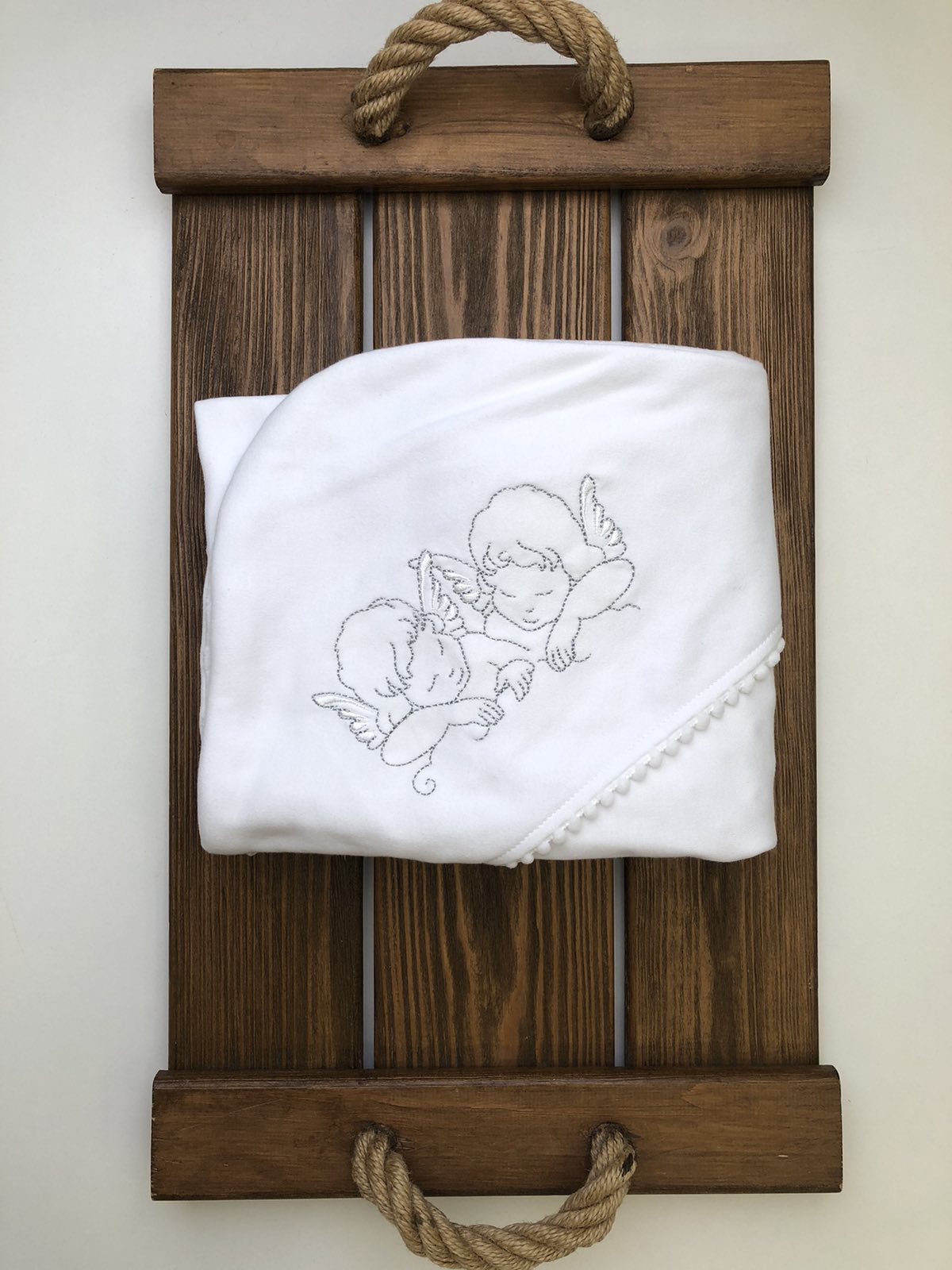 Пледи та конверти. Крижмо-плед для хрещення 14189