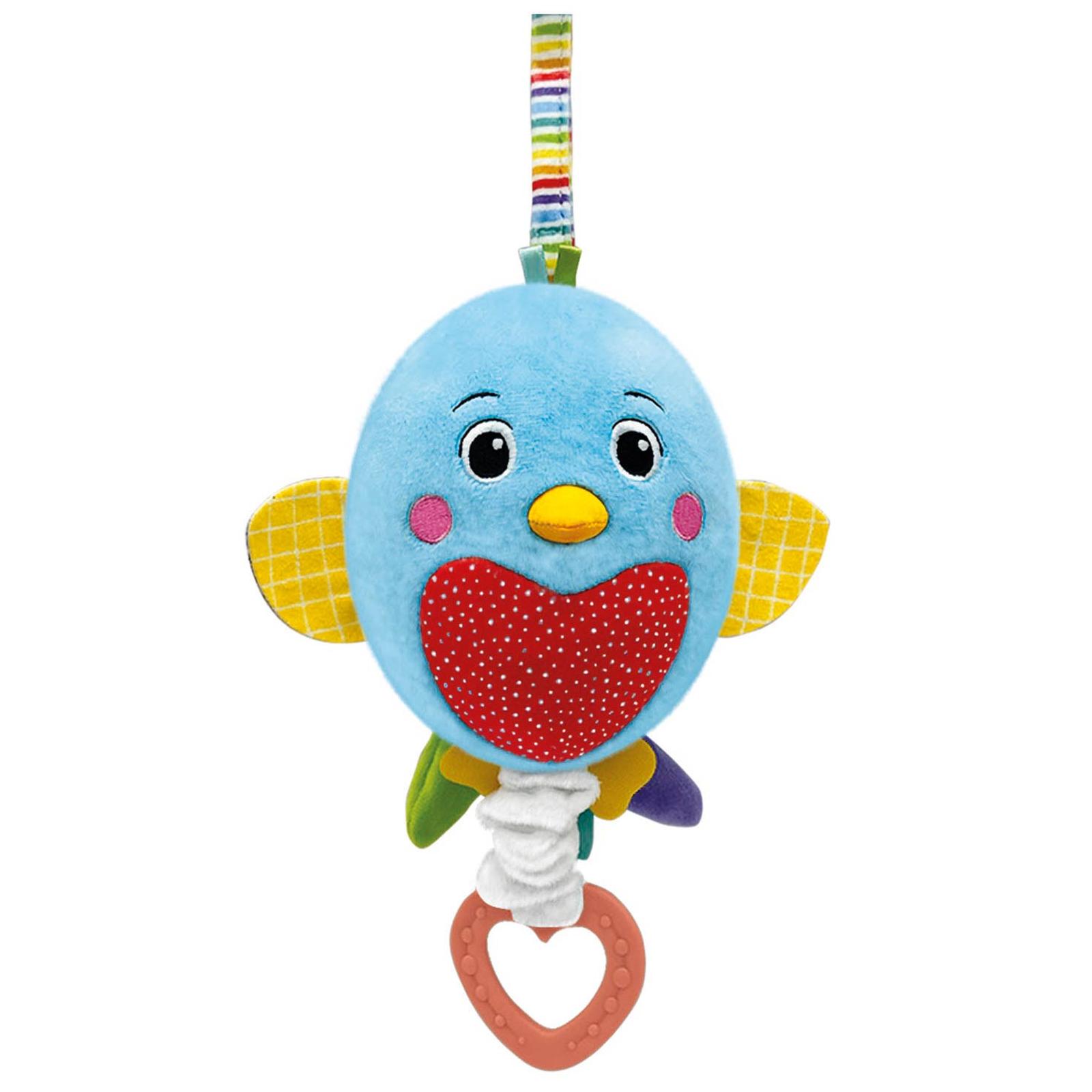 Іграшки для немовлят, розвиток й розваги. Іграшка музична на ліжечко Clementoni "Soft bird" 17794