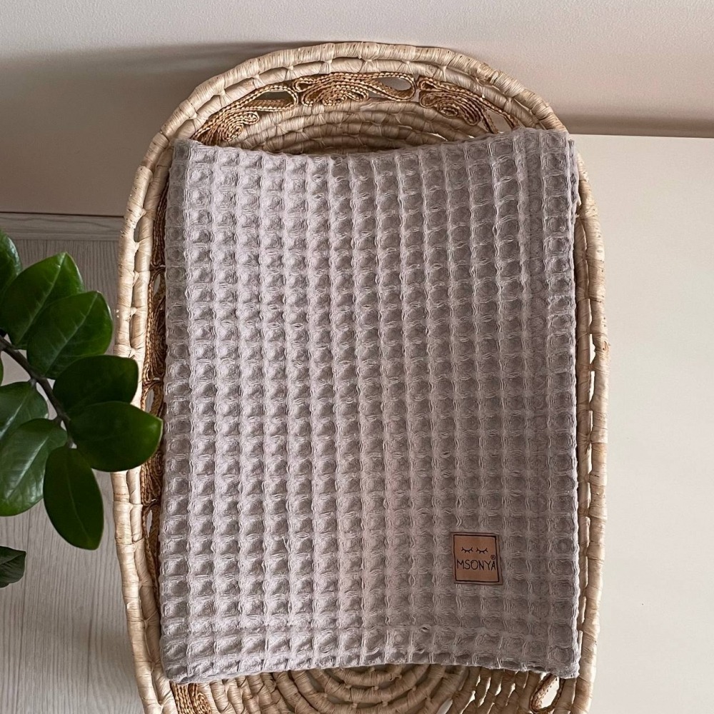 Пледи та конверти. Плед вафля "Грецька" Моко 2400388