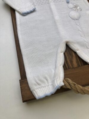 Чоловічок, повзунки. Чоловічок вязаний Lusie для хлопчика 33-10-1552